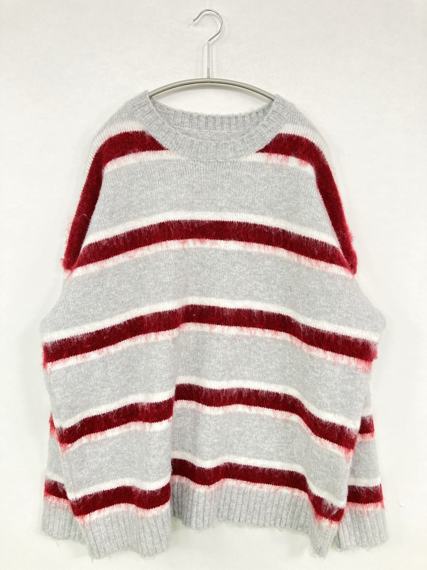 ニット/セーター/トップス/グレー