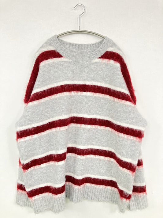 ニット/セーター/トップス/グレー