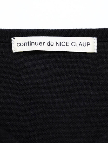 continuer de NICE CLAUP/シャツ/ブラウス/トップス/ブラック/F