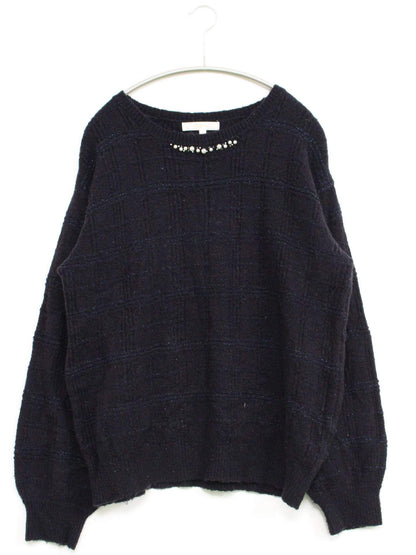 grove/ニット/セーター/トップス/ネイビー/L