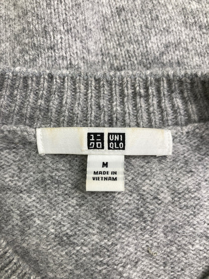 UNIQLO/ユニクロ/ニット/セーター/トップス/グレー/M