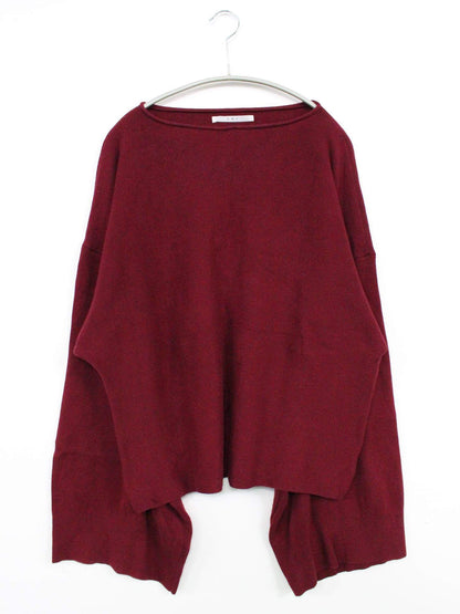 KBF/ケービーエフ/ニット/セーター/トップス/レッド/one