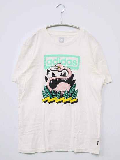 adidas/Tシャツ/カットソー/トップス/ホワイト/L