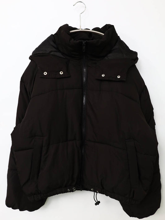 ダウンジャケット/コート/ジャケット/アウター/ブラック/M