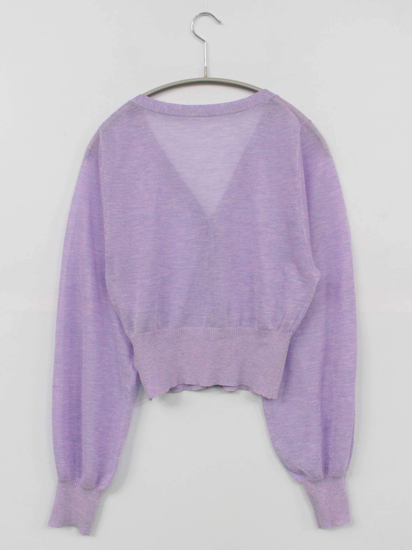 N./カーディガン/ボレロ/トップス/パープル/M