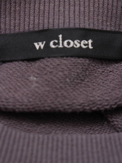 w closet/ダブルクローゼット/スウェット/トップス/グレー/F