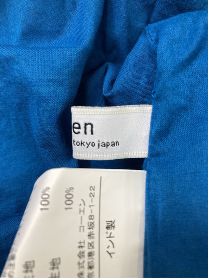 coen/コーエン/シャツワンピース/ワンピース/ドレス/ブルー/F