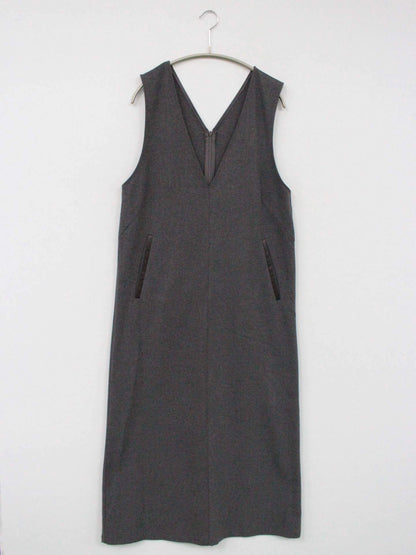 AUNT MARIE'S/ジャンパースカート/ワンピース/ドレス/グレー/F