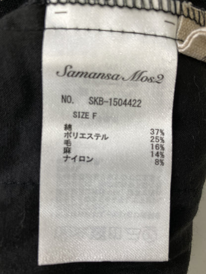 Samansa Mos2/サマンサモスモス/スカート/スカート/ブラック/F