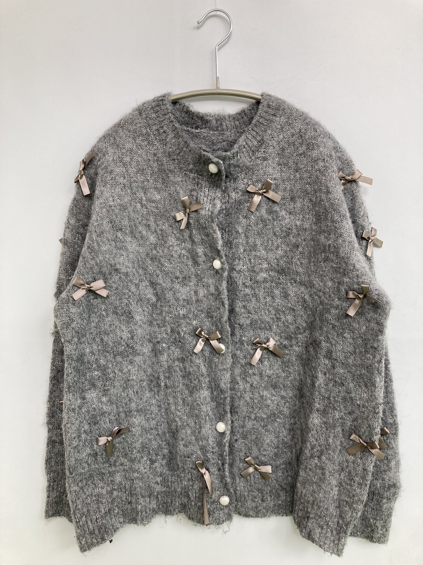 ニット/セーター/トップス/グレー