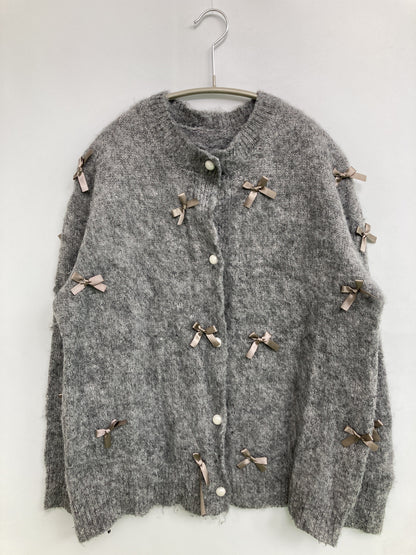 ニット/セーター/トップス/グレー