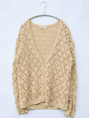 INGEBORG/インゲボルグ/カーディガン/ボレロ/トップス/ベージュ