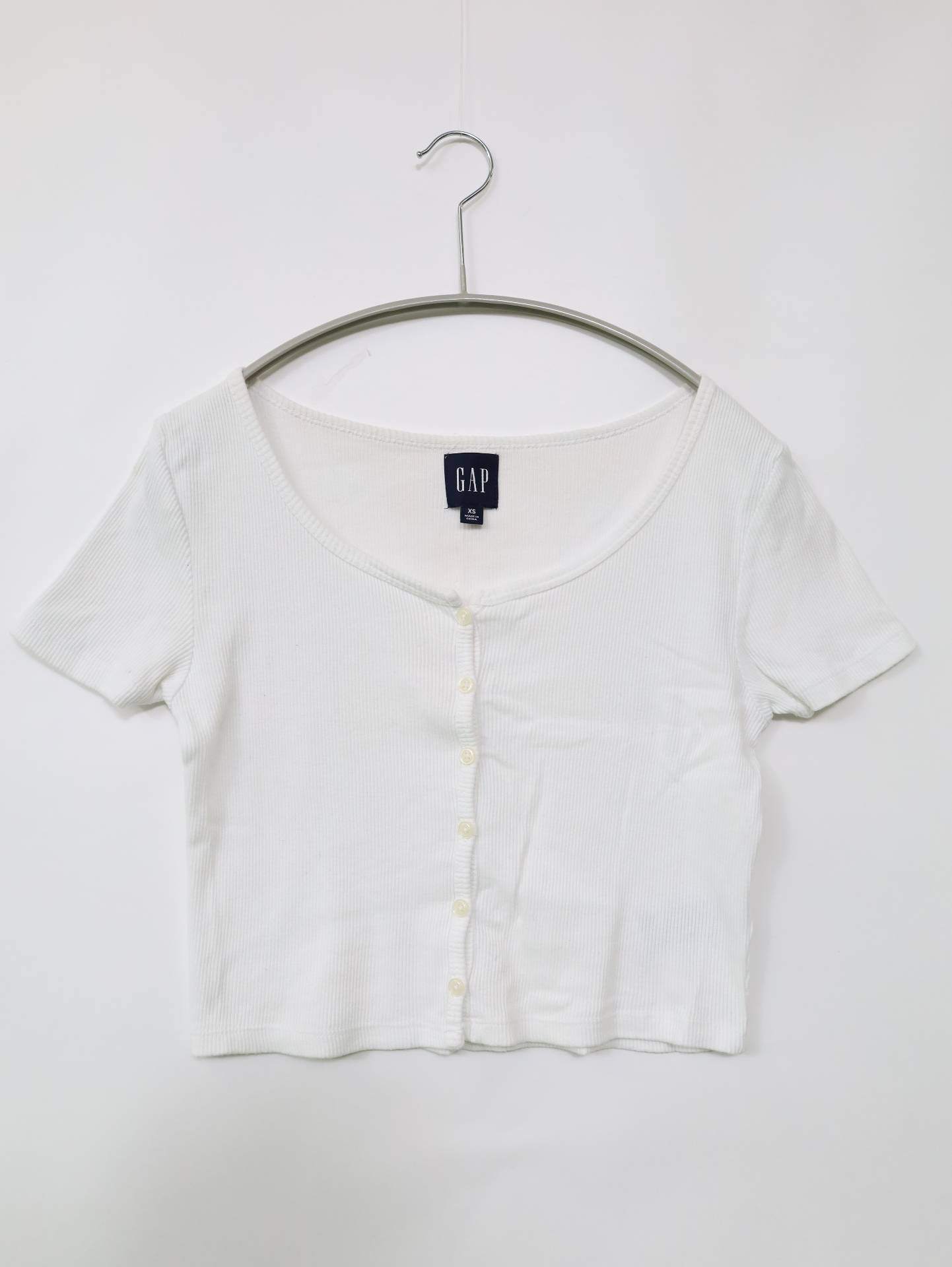 GAP/ギャップ/Tシャツ/カットソー/トップス/ホワイト/XS
