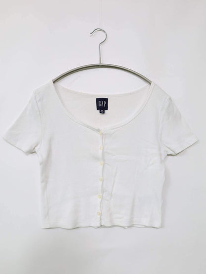 GAP/ギャップ/Tシャツ/カットソー/トップス/ホワイト/XS
