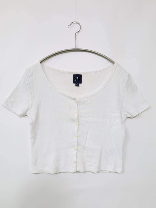 GAP/ギャップ/Tシャツ/カットソー/トップス/ホワイト/XS