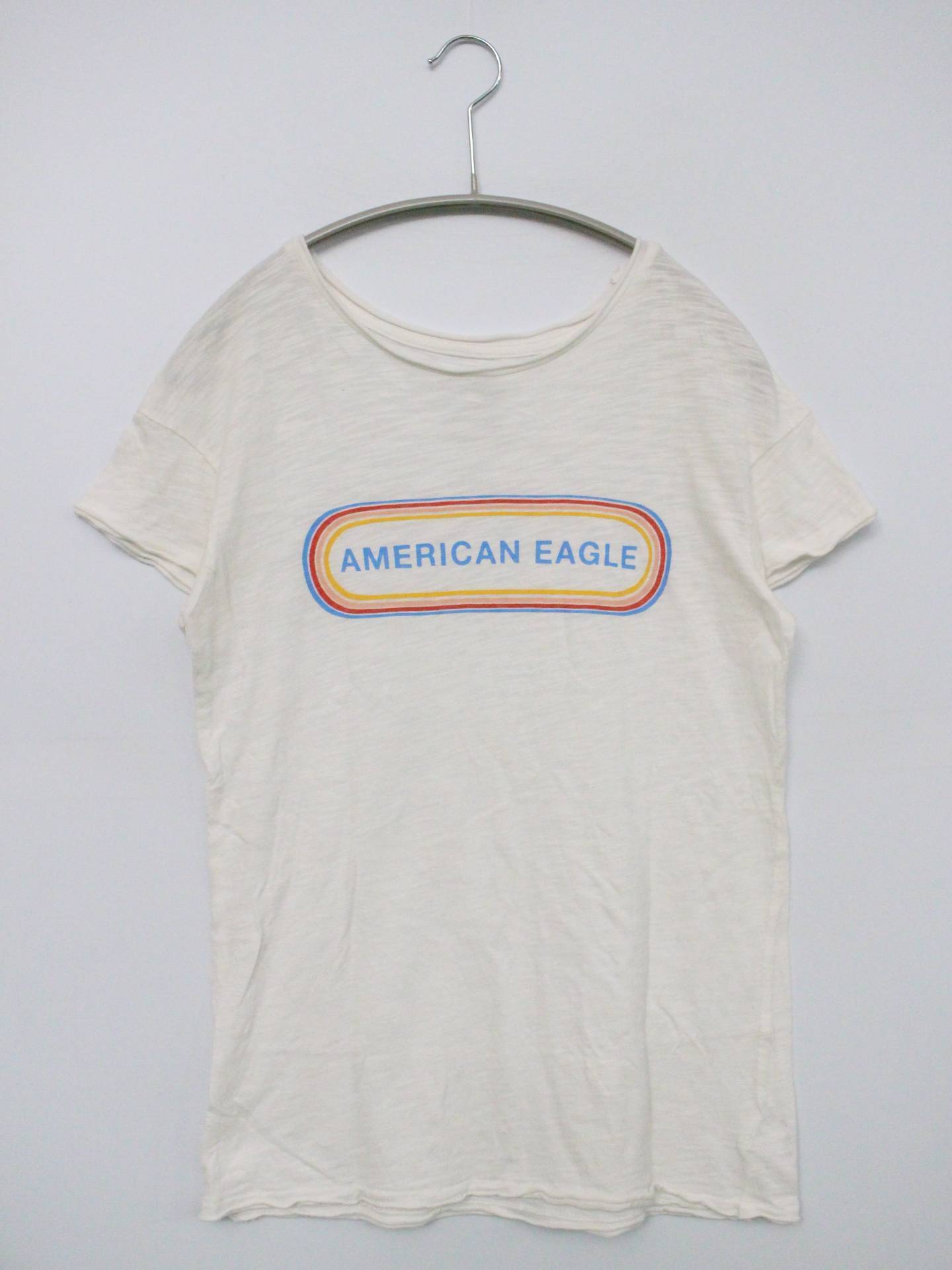 AMERICAN EAGLE/アメリカンイーグル/Tシャツ/カットソー/トップス/ホワイト/XXS