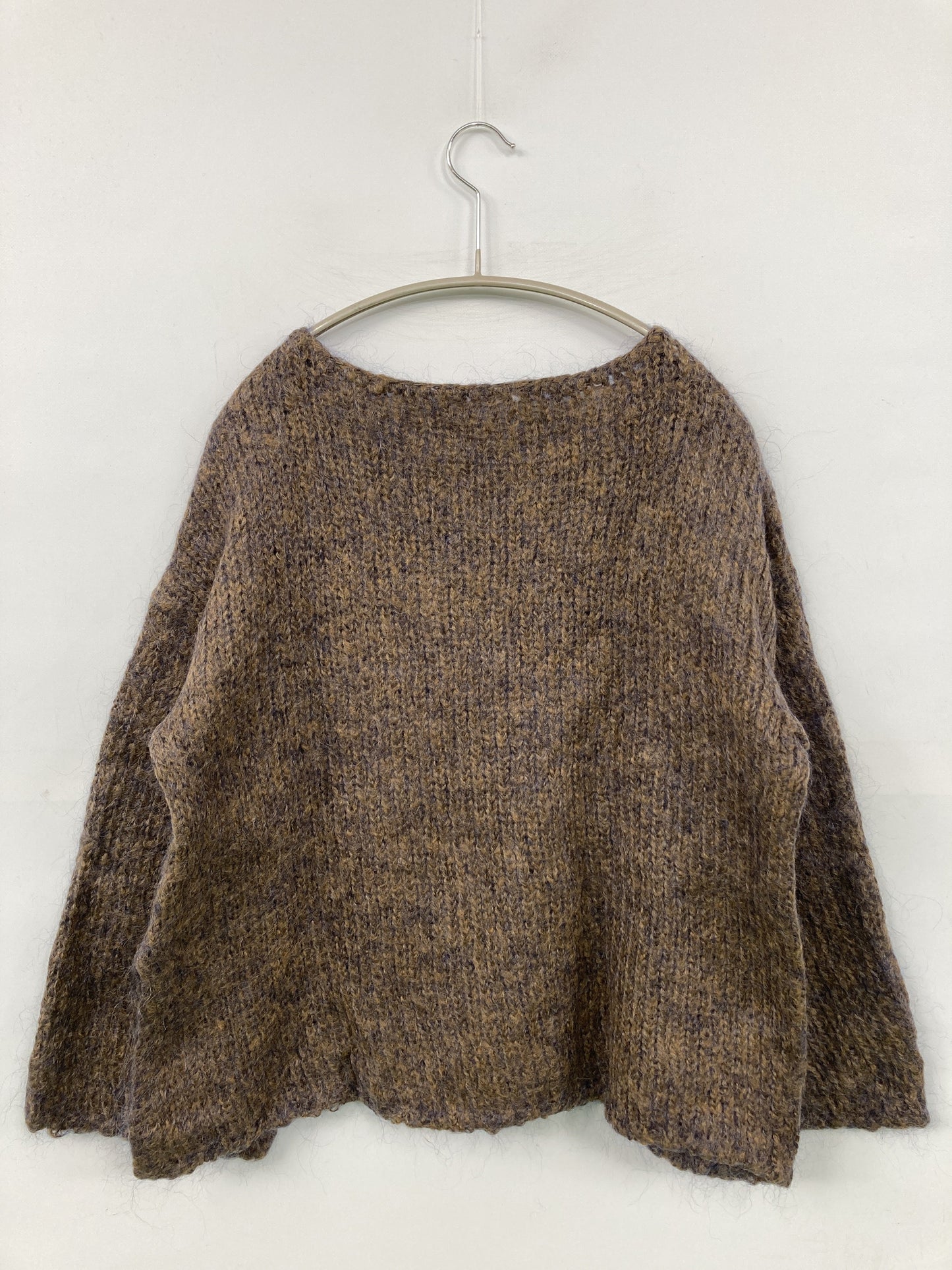 KBF/ケービーエフ/ニット/セーター/トップス/ブラウン/One