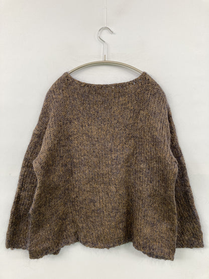 KBF/ケービーエフ/ニット/セーター/トップス/ブラウン/One