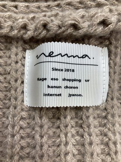 Neuna/ヌナ/ニット/セーター/トップス/ベージュ/F