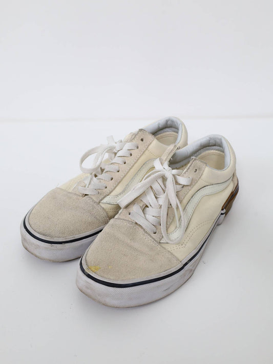 VANS/バンズ/スニーカー/シューズ/アイボリー/24.5cm