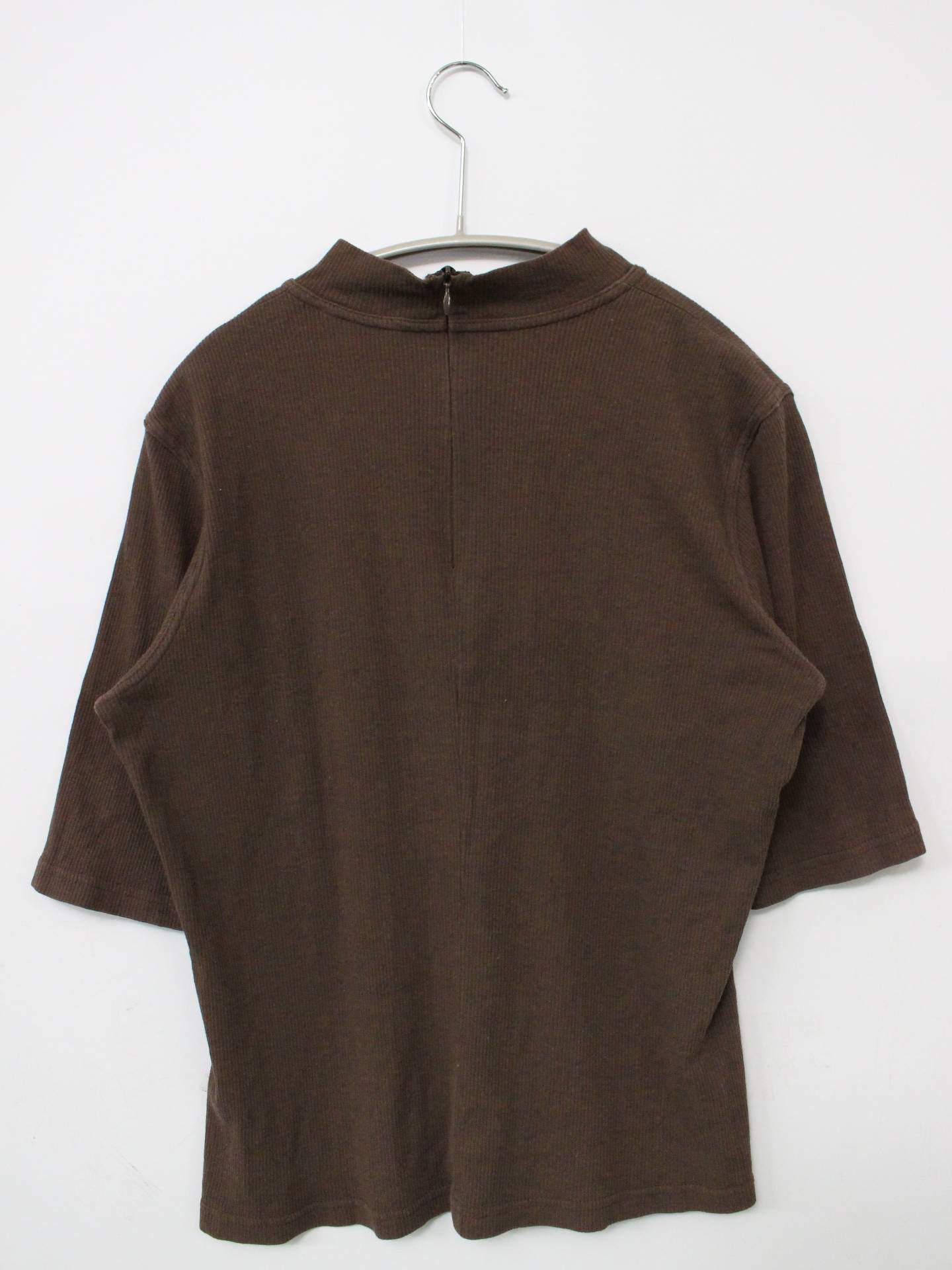 Tシャツ/カットソー/トップス/ブラウン