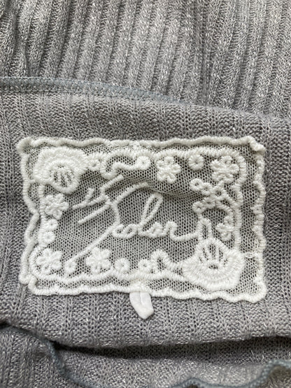 ニット/セーター/トップス/グレー/M