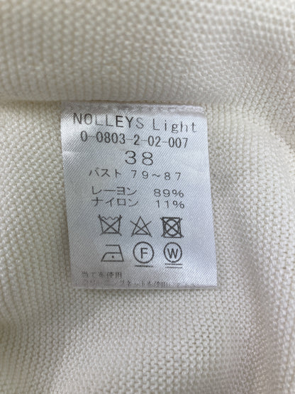 NOLLEY'S/ニット/セーター/トップス/ホワイト/38