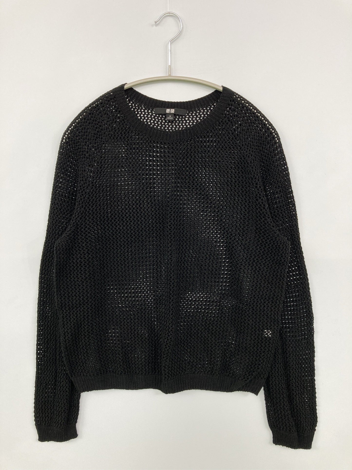 UNIQLO/ユニクロ/Tシャツ/カットソー/トップス/ブラック/M