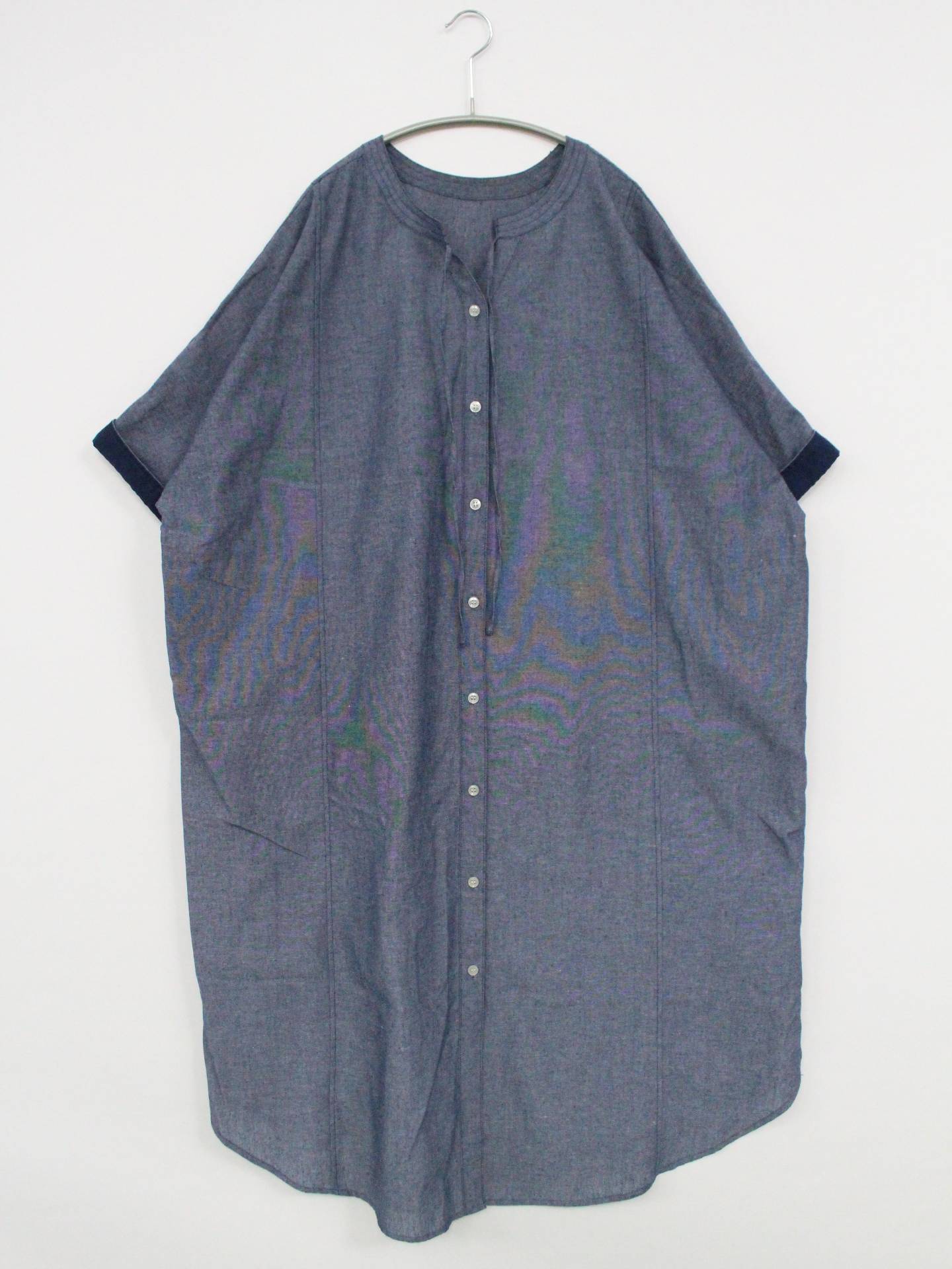 studio CLIP/スタジオクリップ/シャツワンピース/ワンピース/ドレス/ブルー/M