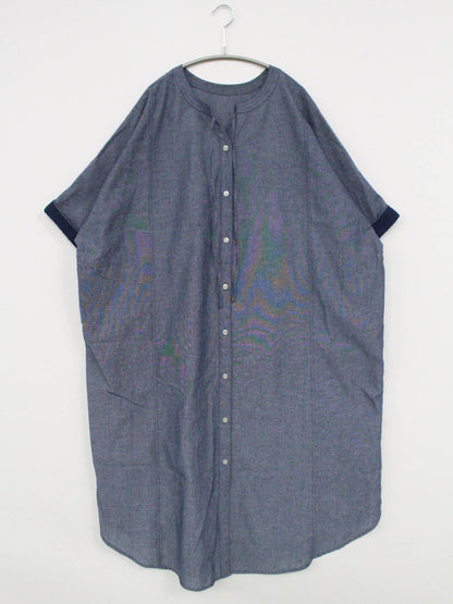 studio CLIP/スタジオクリップ/シャツワンピース/ワンピース/ドレス/ブルー/M