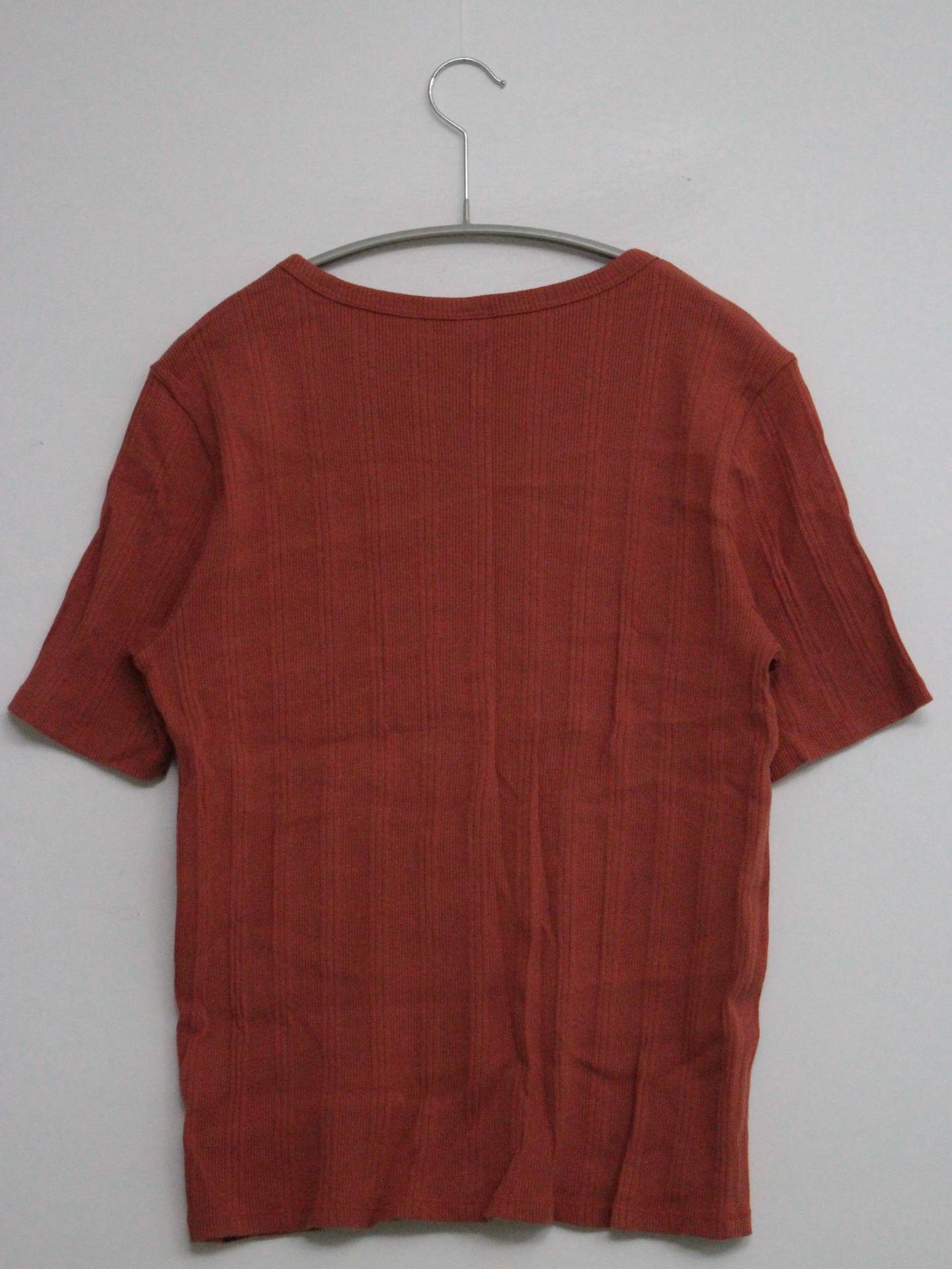 UNIQLO/ユニクロ/Tシャツ/カットソー/トップス/オレンジ/L