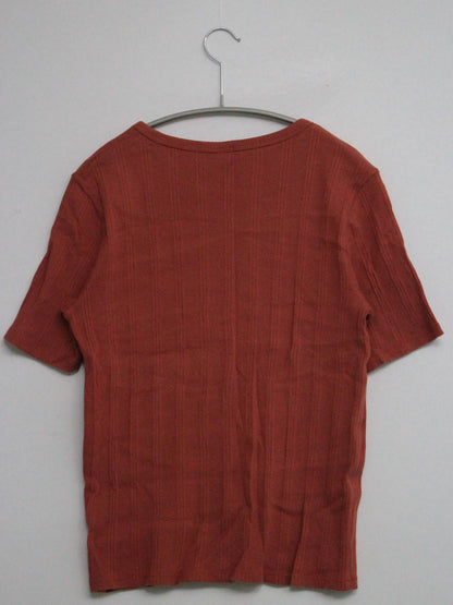 UNIQLO/ユニクロ/Tシャツ/カットソー/トップス/オレンジ/L