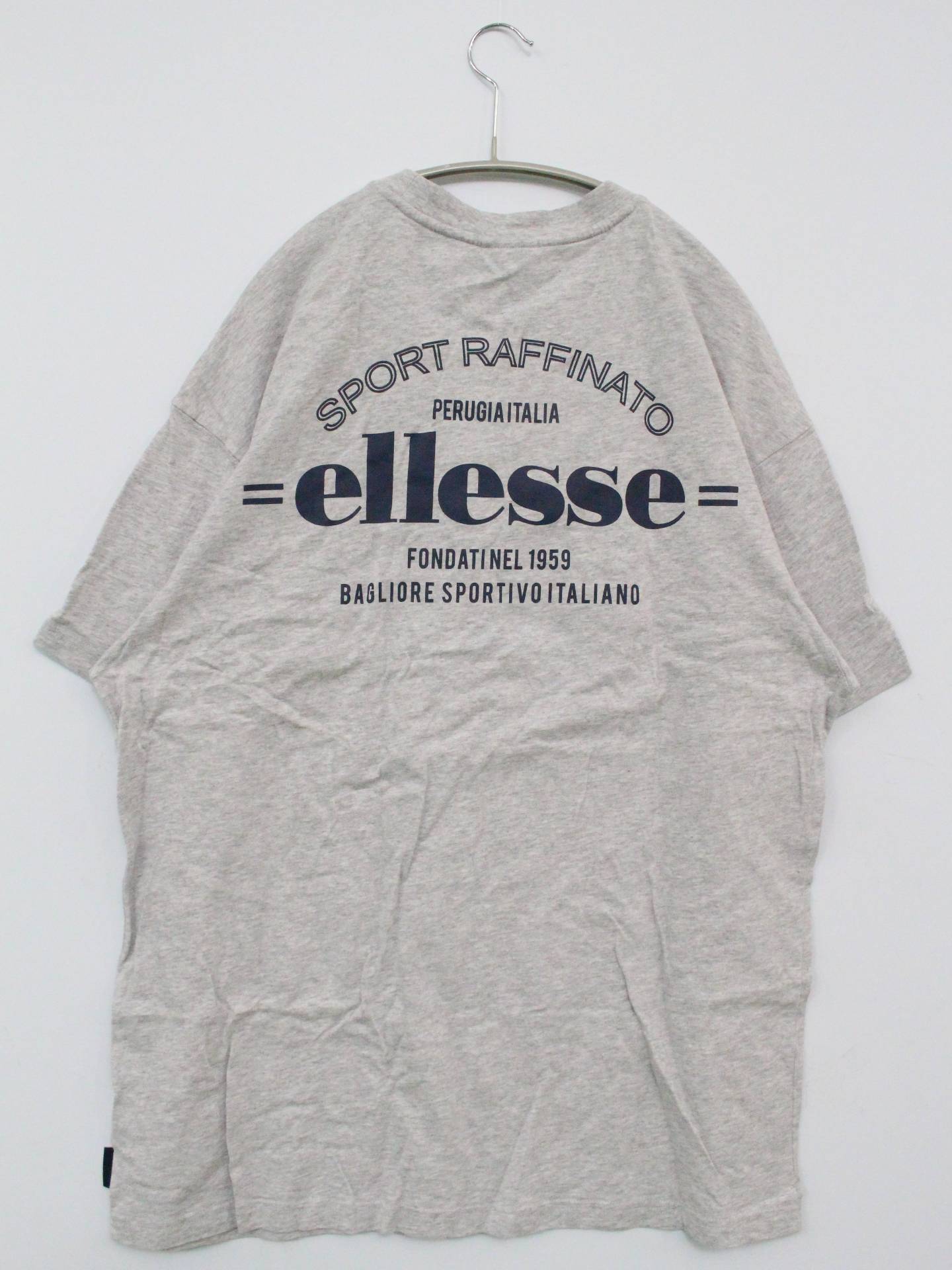 ellesse/Tシャツ/カットソー/トップス/グレー/M