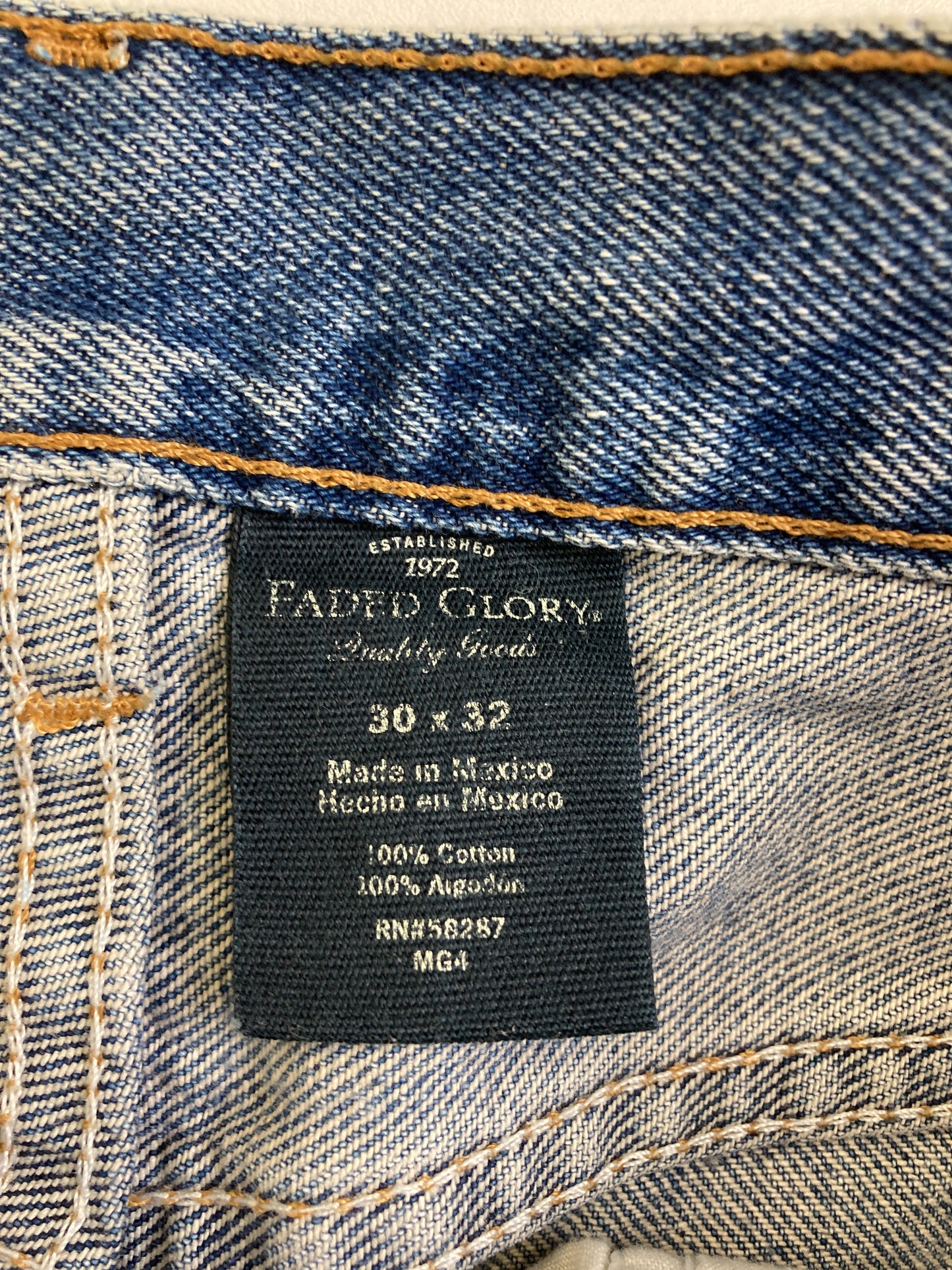 FADED GLORY/フェイデッドグローリー/デニムパンツ/パンツ/ブルー/30x32