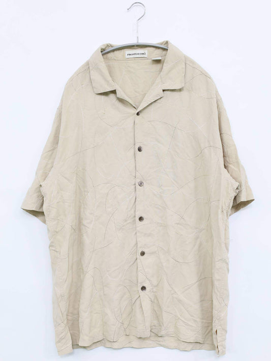 PRONTO・UOMO/Tシャツ/カットソー/トップス/ベージュ