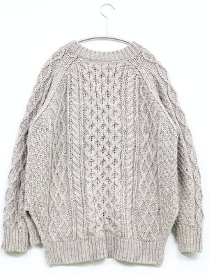 ニット/セーター/トップス/グレー/M