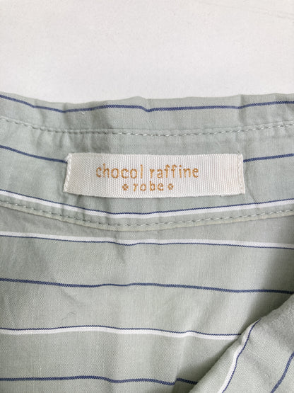 chocol raffine/ショコラフィネ/シャツ/ブラウス/トップス/ライトグリーン/F