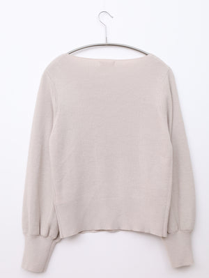 FRAY I.D/フレイアイディー/ニット/セーター/トップス/ベージュ/F