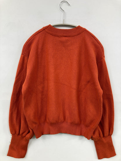 ti./ニット/セーター/トップス/オレンジ/M