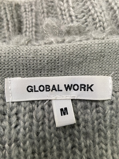 GLOBAL WORK/グローバルワーク/カーディガン/ボレロ/トップス/グレー/M