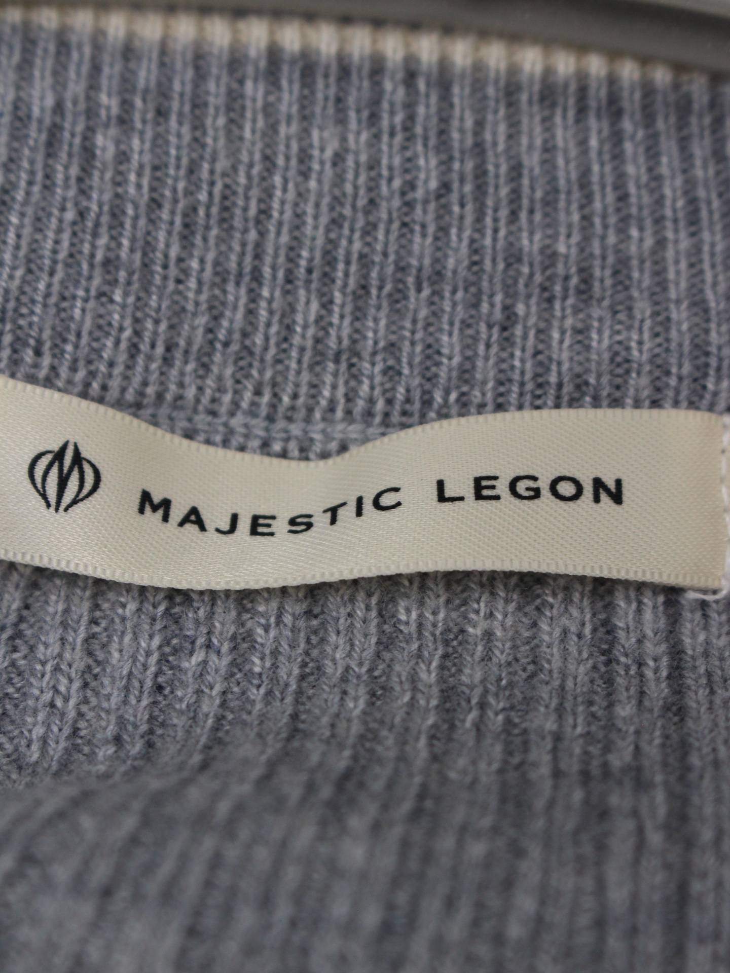 MAJESTIC LEGON/ニット/セーター/トップス/グレー/M
