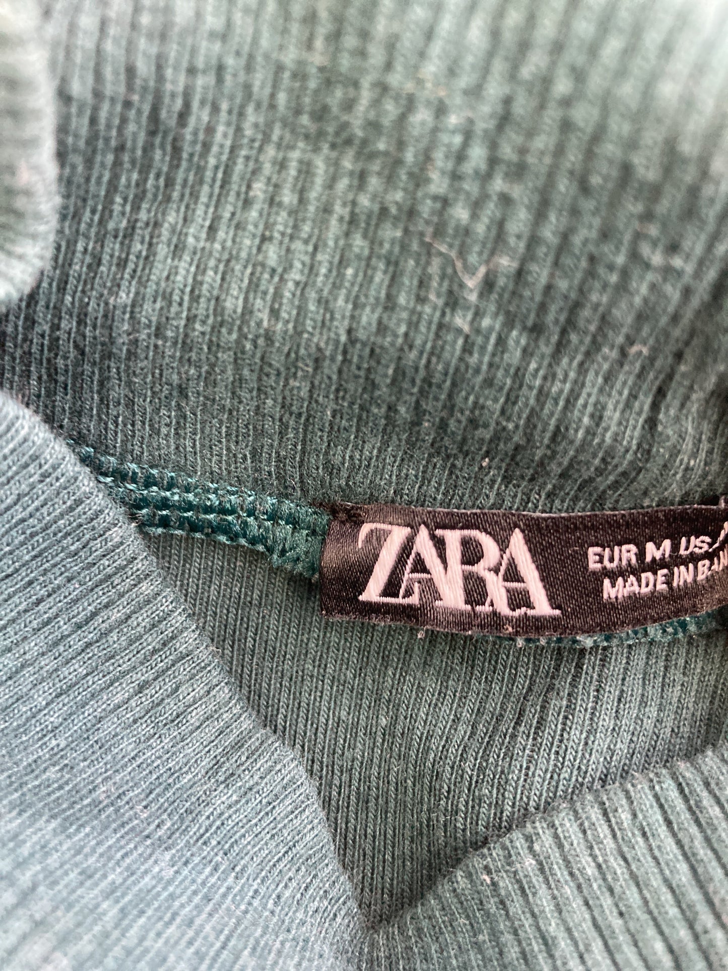 ZARA/ザラ/ワンピース/ワンピース/ドレス/グリーン/M