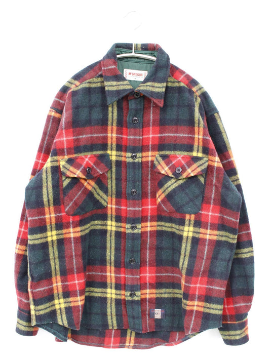 McGREGOR/マックレガー/シャツ/ブラウス/トップス/グリーン/M