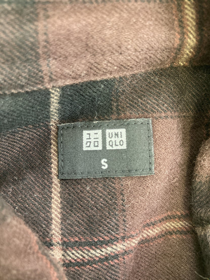 UNIQLO/ユニクロ/シャツ/ブラウス/トップス/ブラウン/S