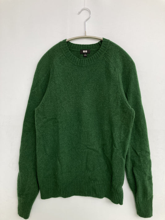UNIQLO/ユニクロ/ニット/セーター/トップス/グリーン/S