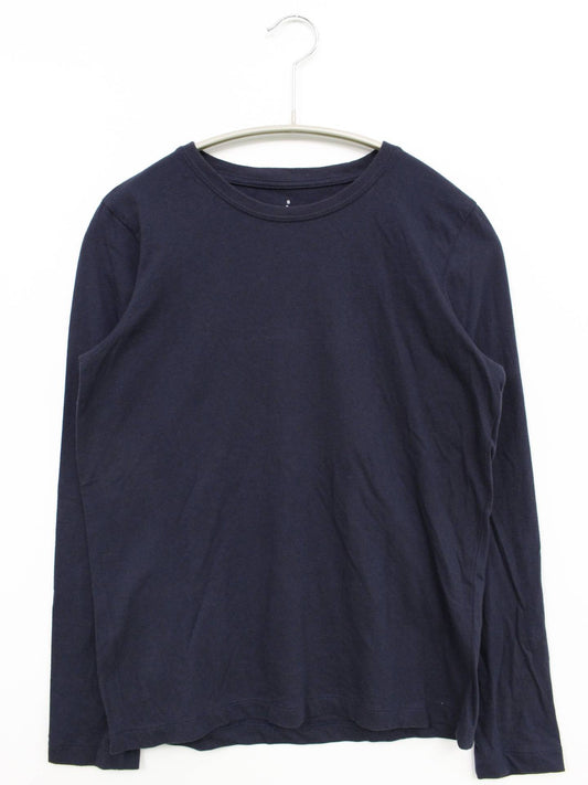 無印良品/Tシャツ/カットソー/トップス/ネイビー/S