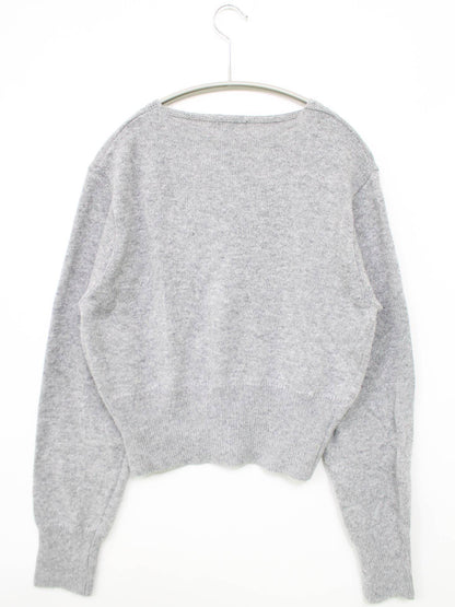 Italy cotton/カーディガン/ボレロ/トップス/グレー