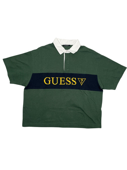 GUESS/ポロシャツ/トップス/グリーン/S