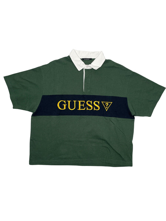 GUESS/ポロシャツ/トップス/グリーン/S