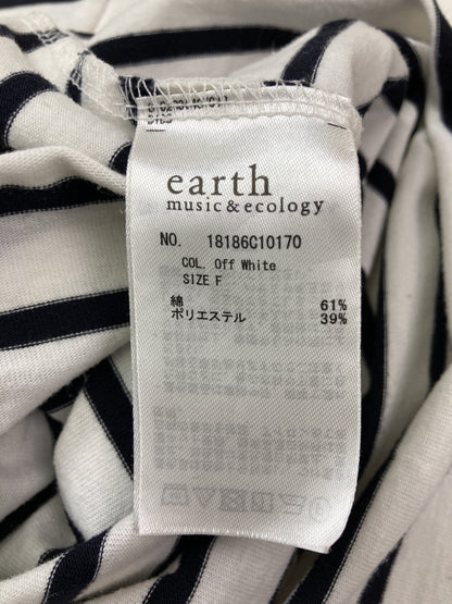 earth music&ecology/アースミュージックアンドエコロジー/Tシャツ/カットソー/トップス/ホワイト/F